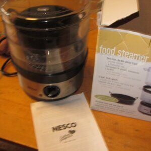 Nesco Food steamer St -25 steam all your veg seafood poultry rice grain eggs
